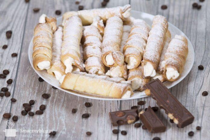 Rurki z kremem i galaretką